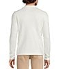 Murano Comfortable Lux Jersey Zip Coat Front Sweater, Color:Cream - Image 2