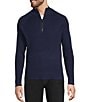 Murano Comfortable Lux Quarter Zip Long Sleeve Ribbed Sweater - Image 5