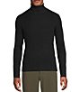 Murano Comfortable Lux Ribbed Turtleneck, Color:Black - Image 1