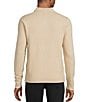 Murano Comfortable Textured Lux Long Sleeve Polo Sweater - Image 6