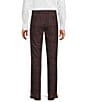 Murano Coordinating Alex Slim Fit Flat Front Plaid Suit Separates Dress Pants - Image 2