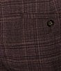 Murano Coordinating Alex Slim Fit Flat Front Plaid Suit Separates Dress Pants - Image 4