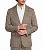 Murano Coordinating Classic Fit Glen Plaid Suit Separates Blazer - Image 1