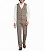 Murano Coordinating Glen Plaid Suit Separates Vest - Image 3