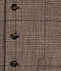 Murano Coordinating Glen Plaid Suit Separates Vest - Image 4