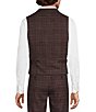 Murano Coordinating Shawl Plaid Suit Separates Vest - Image 2