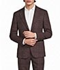Murano Coordinating Slim Fit Plaid Suit Separates Jacket - Image 1
