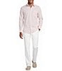 Murano Corsa Di Cavalli Derby Collection Solid Pieced Long Sleeve Woven Shirt - Image 3
