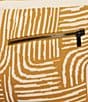 Murano Crocodile World Collection Line Jacquard 8#double; Inseam Shorts, Color:Camel Brown - Image 4