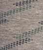 Murano Diagonal Stripe Crew Length Socks, Color:Grey - Image 2