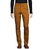Color:Butterscotch - Image 1 - Evan Extra Slim Fit Flat Front Modern Chino Pants