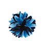 Color:Blue - Image 1 - Fabric Flower Lapel Pin