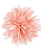 Color:Pink - Image 1 - Fabric Flower Lapel Pin