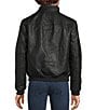 Murano Pebble Long Sleeve Bomber Jacket, Color:Black - Image 4