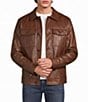 Murano Faux-Leather Trucker Jacket - Image 1