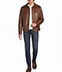 Murano Faux-Leather Trucker Jacket - Image 3