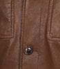 Murano Faux-Leather Trucker Jacket - Image 4