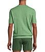 Murano From The Garden Collection Textured Knit Short Sleeve T-Shirt