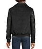 Murano Genuine Leather and Corduroy Varsity Jacket - Image 2