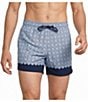 Murano Geometric Border 5#double; Swim Trunks - Image 1
