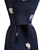 Murano Graham Brushed Pine 3#double; Slim Silk Tie - Image 2