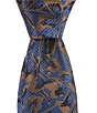 Murano Hallow Floral Print Narrow Silk Blend Tie - Image 1