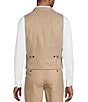 Murano Herringbone Peak Lapel Suit Separates Vest - Image 2