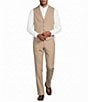 Murano Herringbone Peak Lapel Suit Separates Vest - Image 3
