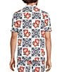 Murano Coordinating Hibiscus Tile Cabana Camp Top - Image 2