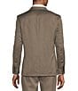 Murano In the Ferns Collection Slim Fit Herringbone Suit Separates Jacket, Color:Brown - Image 2