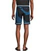 Murano Interdimensional Collection Heat Map Jacquard 8#double; Inseam Shorts, Color:Midnight Green - Image 2