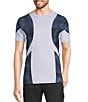 Murano Interdimensional Collection Slim Fit Pieced Short Sleeve Crew Neck T-Shirt - Image 5
