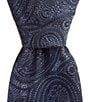 Murano Jaxson Solid 3#double; Narrow Silk Tie - Image 1