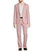 Color:Fuchsia - Image 3 - Jewels of Jaipur Collection Slim Fit Textured Suit Separates Jacket