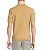 Color:Chino - Image 2 - Johnny Collar Short Sleeve V-Neck Sweater Polo Shirt
