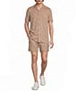Murano Linen Drawstring 5.5#double; Inseam Shorts - Image 3