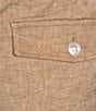 Murano Linen Drawstring 5.5#double; Inseam Shorts - Image 4