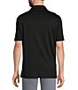 Murano Liquid Luxury Athletic Fit Solid Interlock Short Sleeve Polo Shirt - Image 2