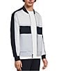 Murano Liquid Luxury Classic Fit Color Block Zip-Front Long Sleeve Shirt Jacket - Image 3