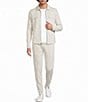 Murano Liquid Luxury Coordinating Slim Fit Zip Shirt Jacket - Image 3
