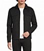 Murano Liquid Luxury Coordinating Slim Fit Zip Shirt Jacket - Image 5
