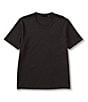 Color:Black - Image 1 - Liquid Luxury Interlock Short-Sleeve T-Shirt