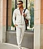 Murano Liquid Luxury Lucas Fit Solid Pintuck Jogger Pants - Image 5
