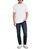 Murano Liquid Luxury Neoprene Crew Neck Short Sleeve Shirt - Image 5