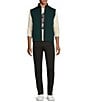 Color:Winter Green - Image 3 - Liquid Luxury Slim-Fit Neoprene Full-Zip Vest