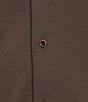 Murano Coordinating Liquid Luxury Slim Fit Neoprene Short Sleeve Button Front Shirt - Image 4
