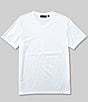 Color:White - Image 1 - Liquid Luxury Slim-Fit Short-Sleeve V-Neck T-Shirt