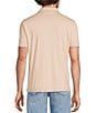Murano Liquid Luxury Slim Fit Solid Interlock Short Sleeve Polo Shirt - Image 2