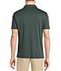 Murano Liquid Luxury Slim Fit Solid Interlock Short Sleeve Polo Shirt - Image 6