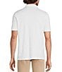 Murano Liquid Luxury Slim Fit Textured Coat Front Short Sleeve Shirt - Image 6